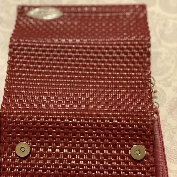 Hand made plastic straw wallet - Picture 3 of 5